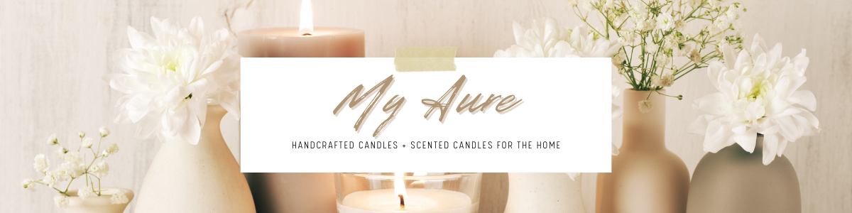 Cream Neutral Handmade Candle Shop Etsy Shop Banner