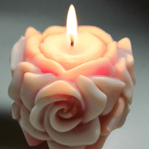 Scented Rose Candle