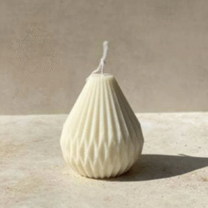 Bell Geometric Candle (Set of Two)